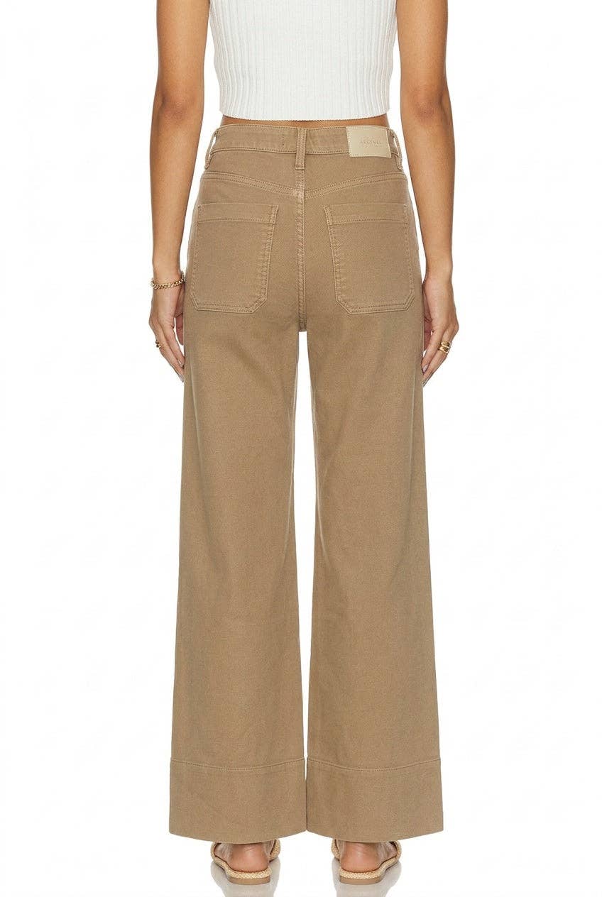 High Rise Tummy Control Palazzo Jeans