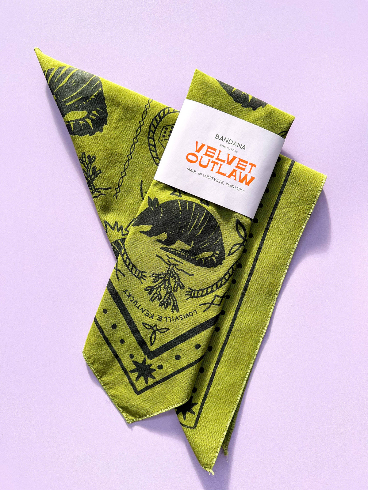 Triangle Armadillo Bandanas