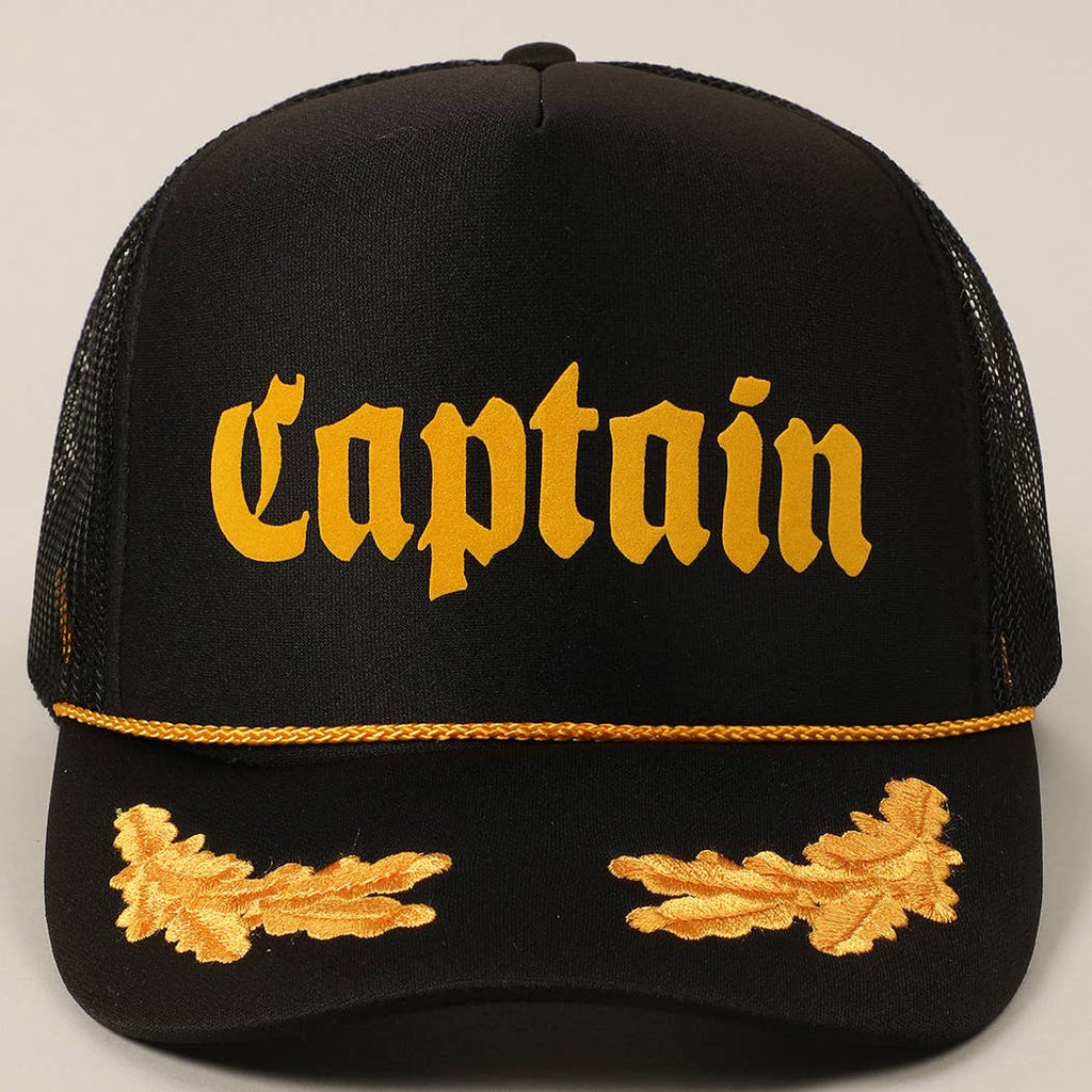 Captain Trucker Hat