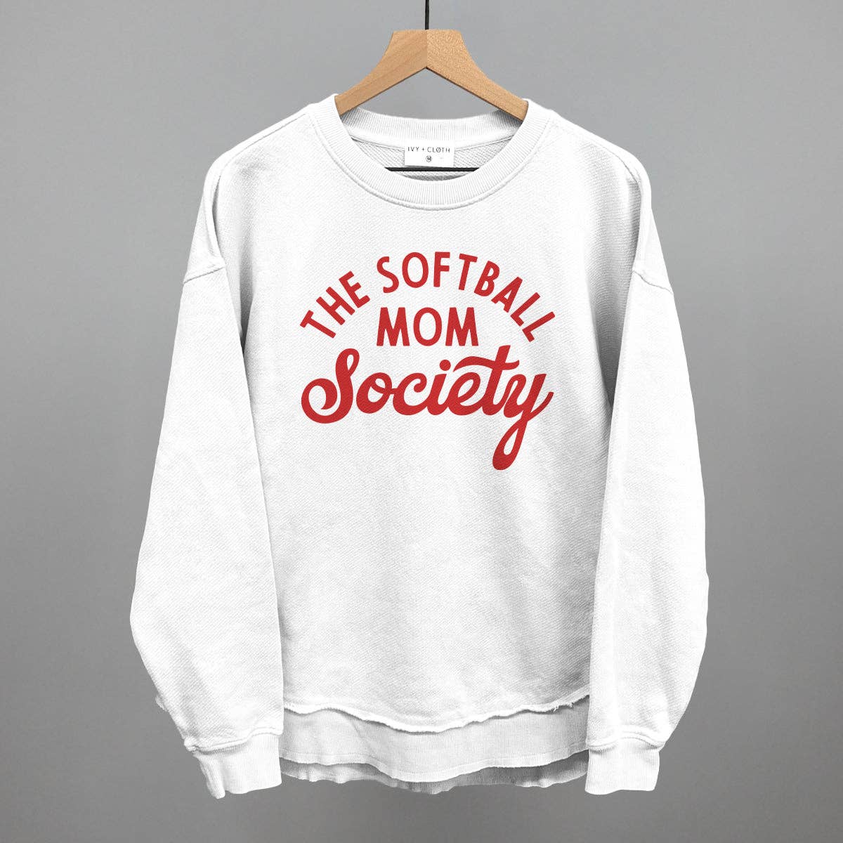 Softball Mom Society Oversized Terry Poncho