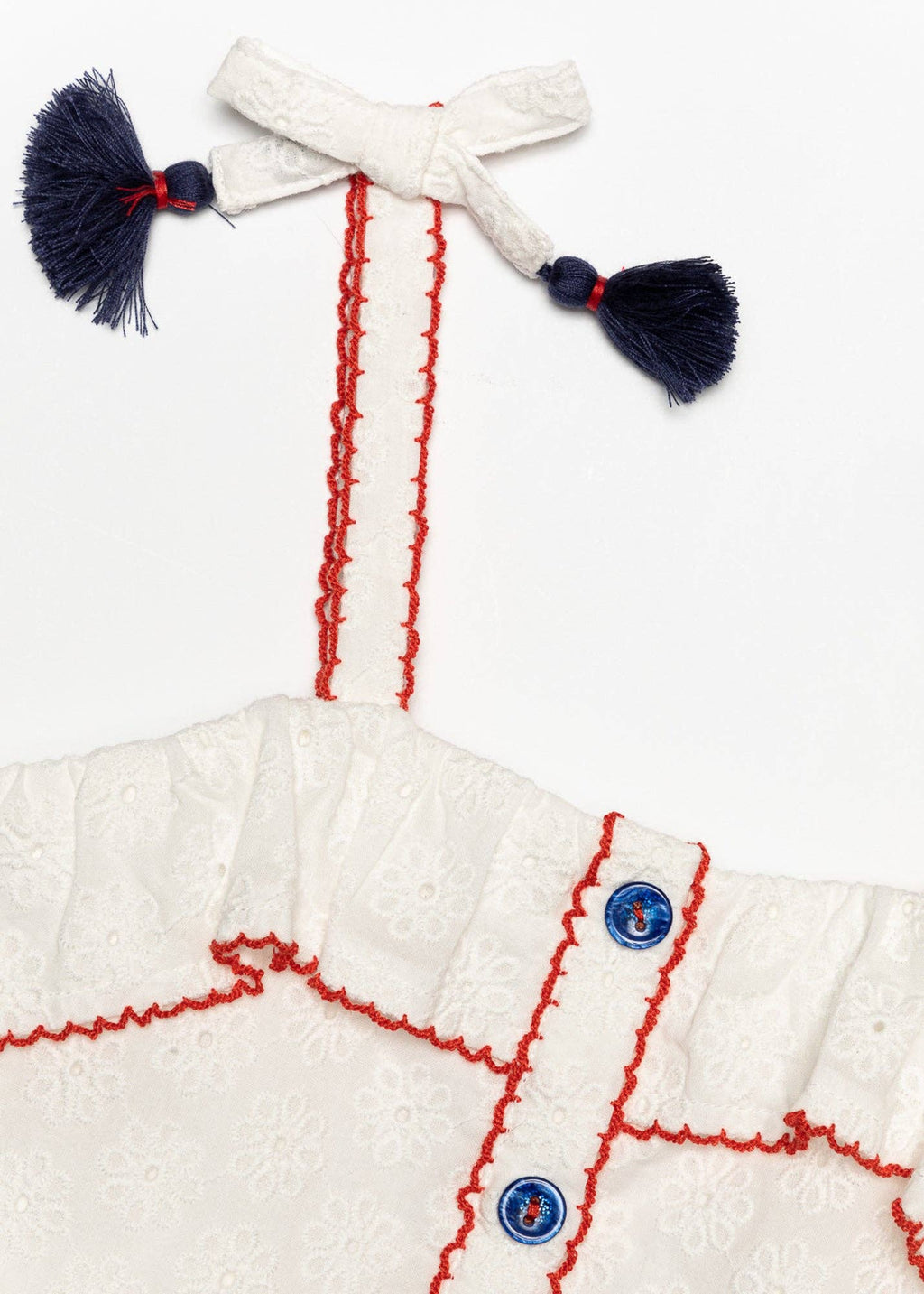 Bubbles Eyelet Top