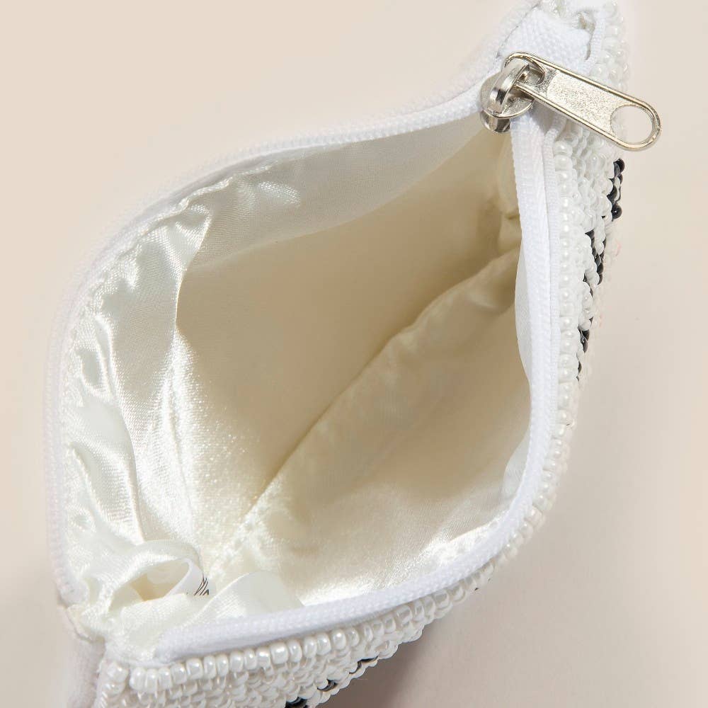 What Would Dolly Do Beaded Coin Purse