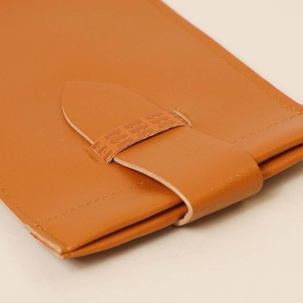 Faux Leather Sunglass Pouch