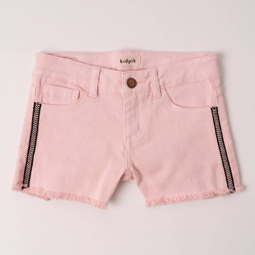 Girls Overdyed Denim Shorts