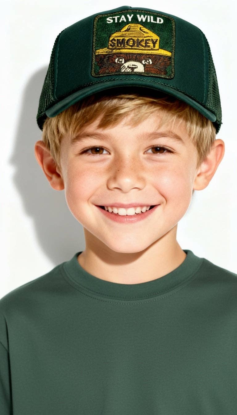 Youth Stay Wild Trucker Hat