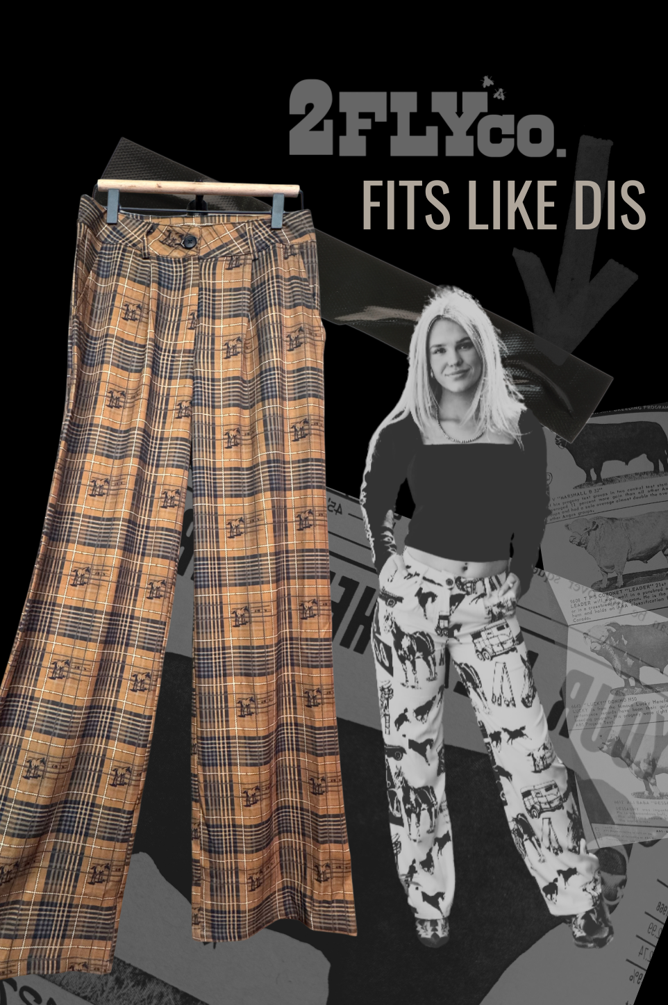 POSH PONY TROUSERS