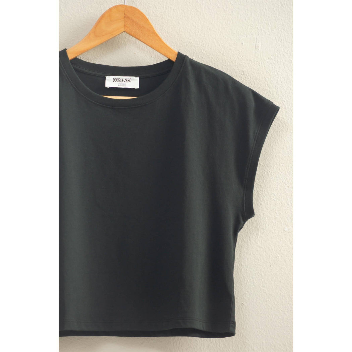 Classic Crew-Neck Sleeveless Top