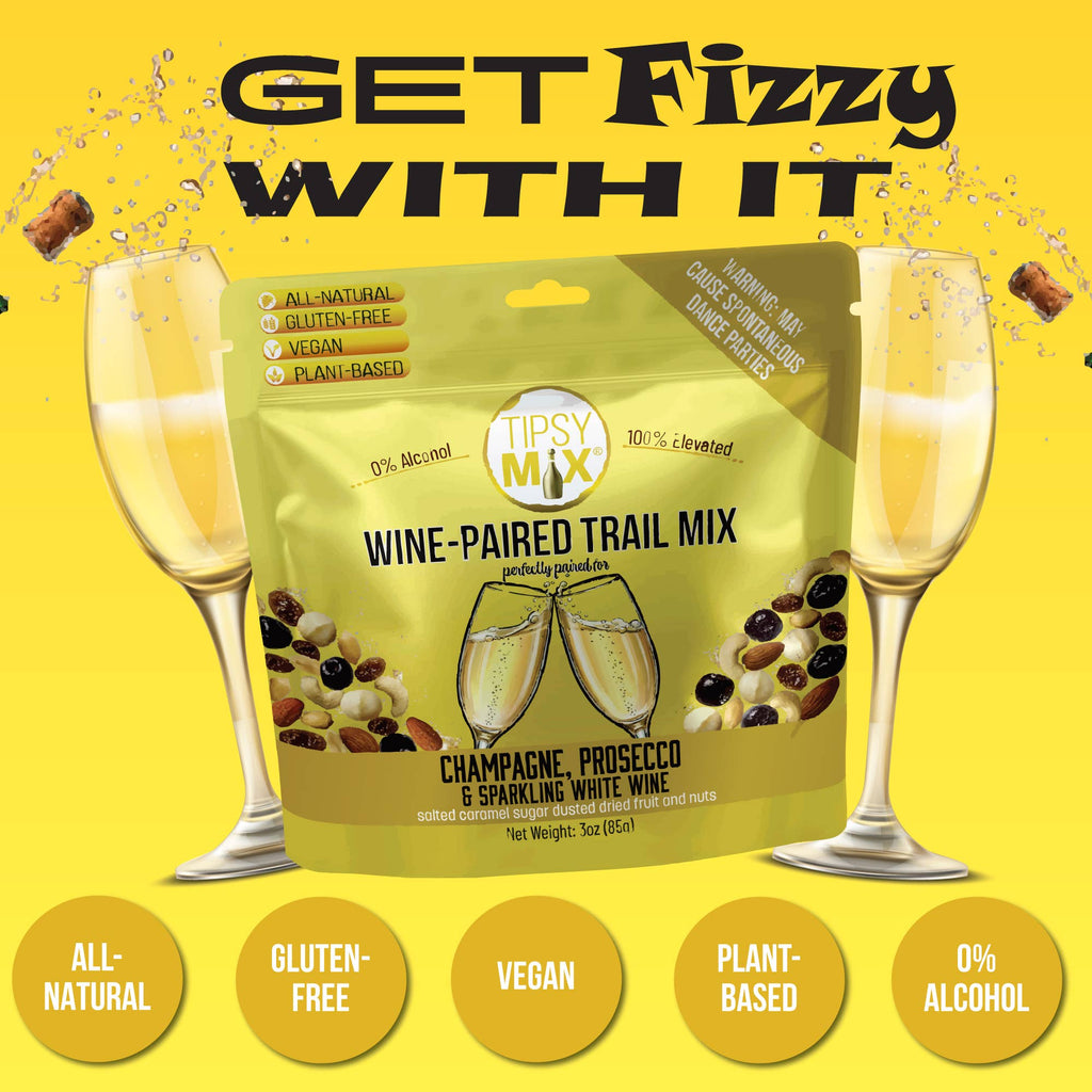 Champagne + Sparkling Wine Trail Mix