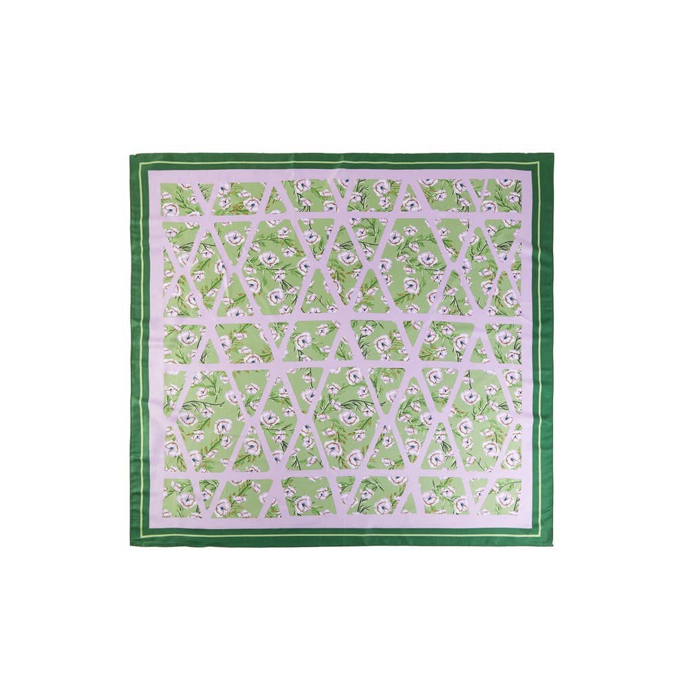 Ditsy Floral Square Scarf