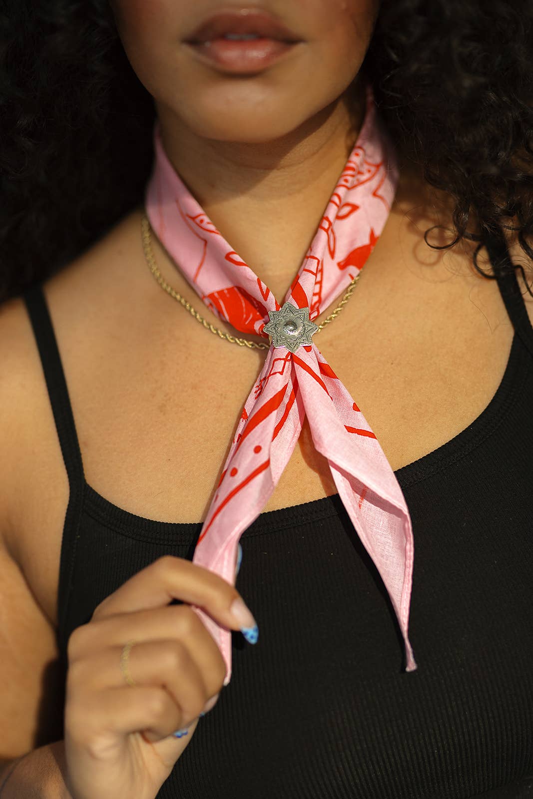 Star Concho Bandana Slide