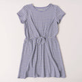 Tie Front Stripe Dress