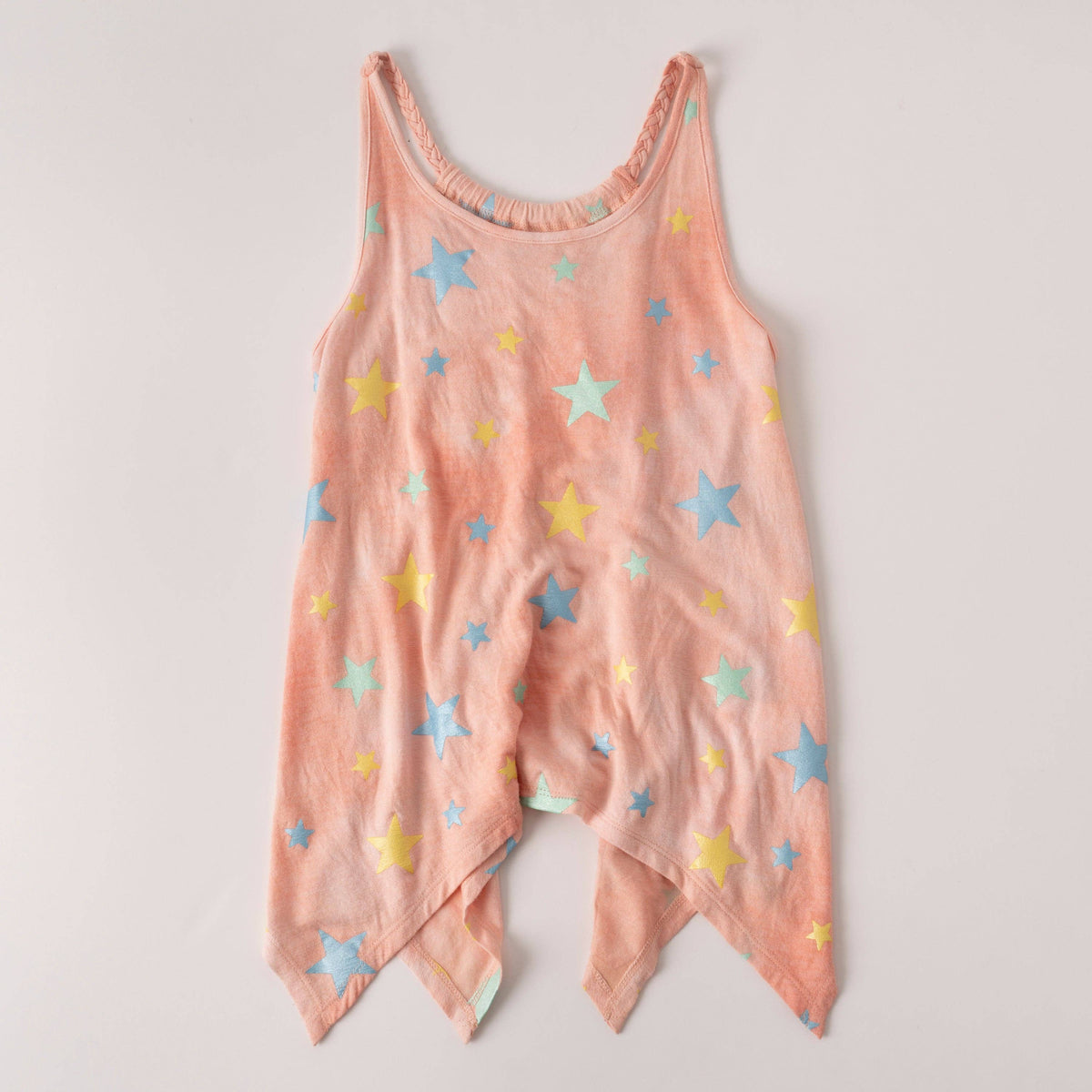 Girls Star Braided Tank
