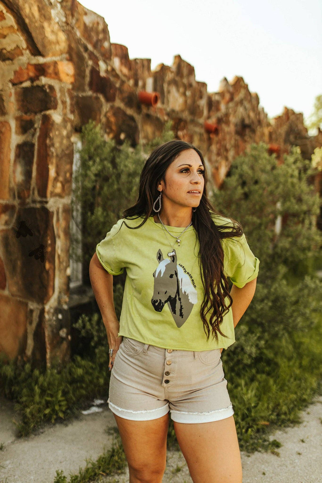 WILD HORSES TEE