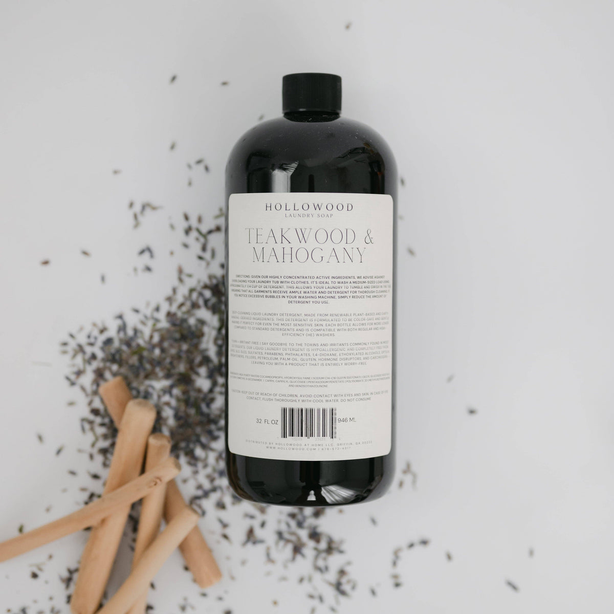 Teakwood + Mahogany Laundry Soap