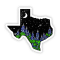 Texas Night Sticker
