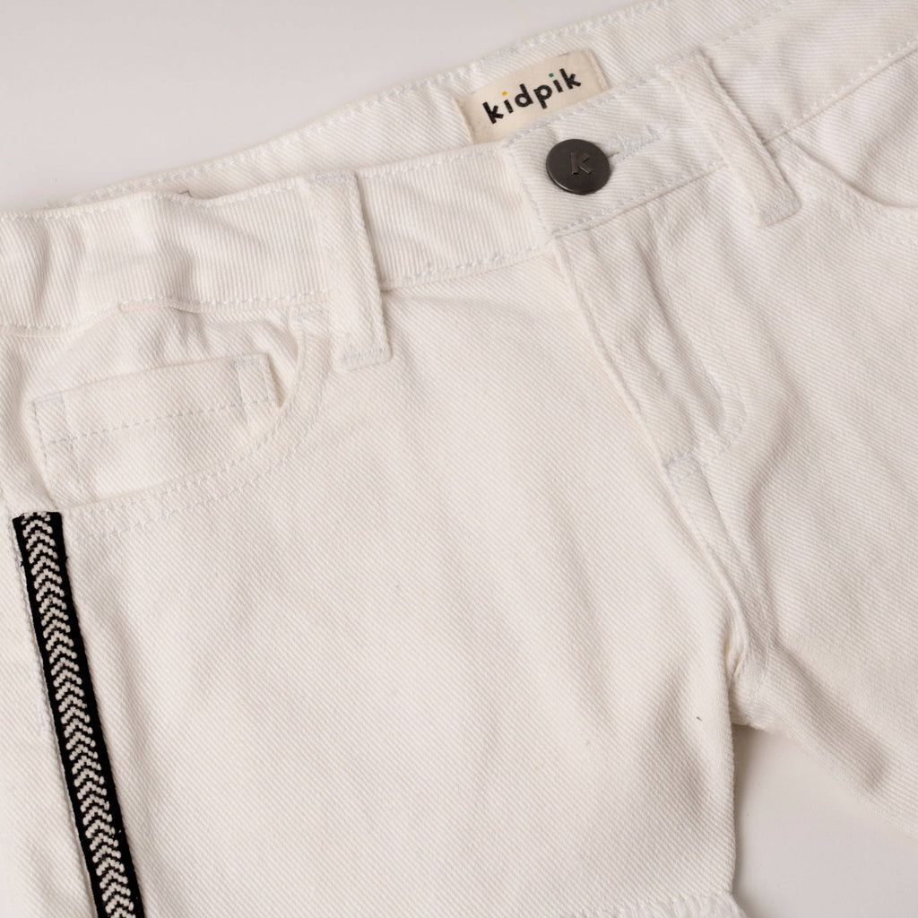 Girls Overdyed Denim Shorts