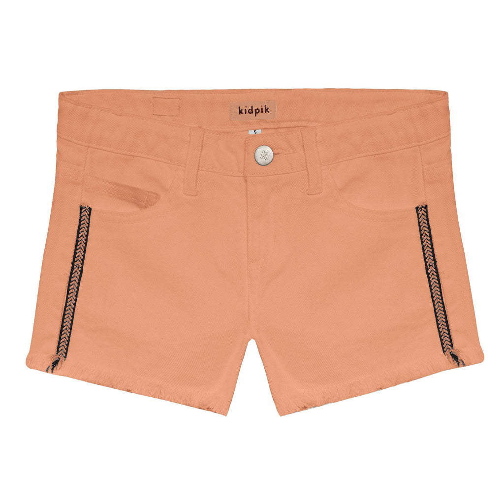 Girls Overdyed Denim Shorts