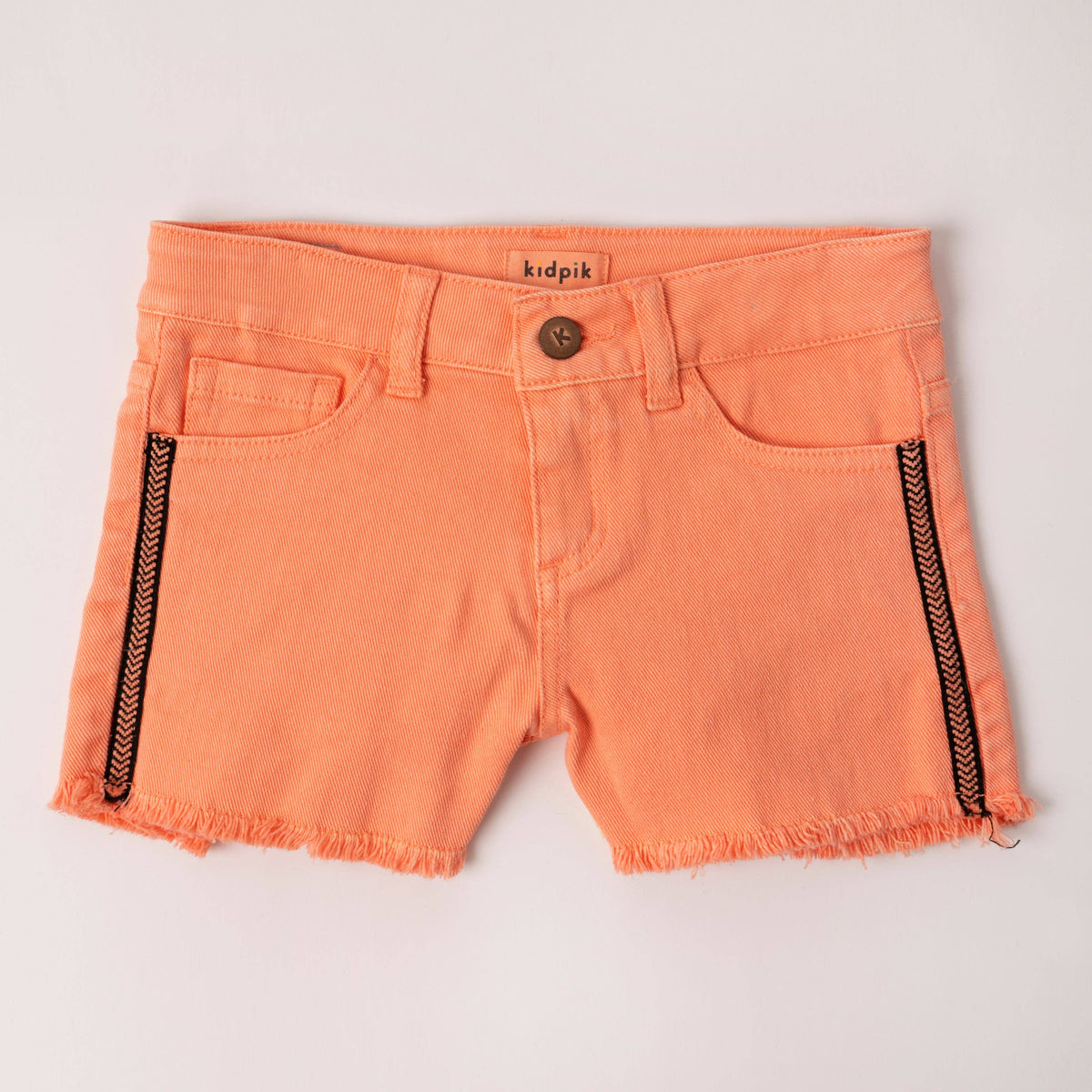 Girls Overdyed Denim Shorts