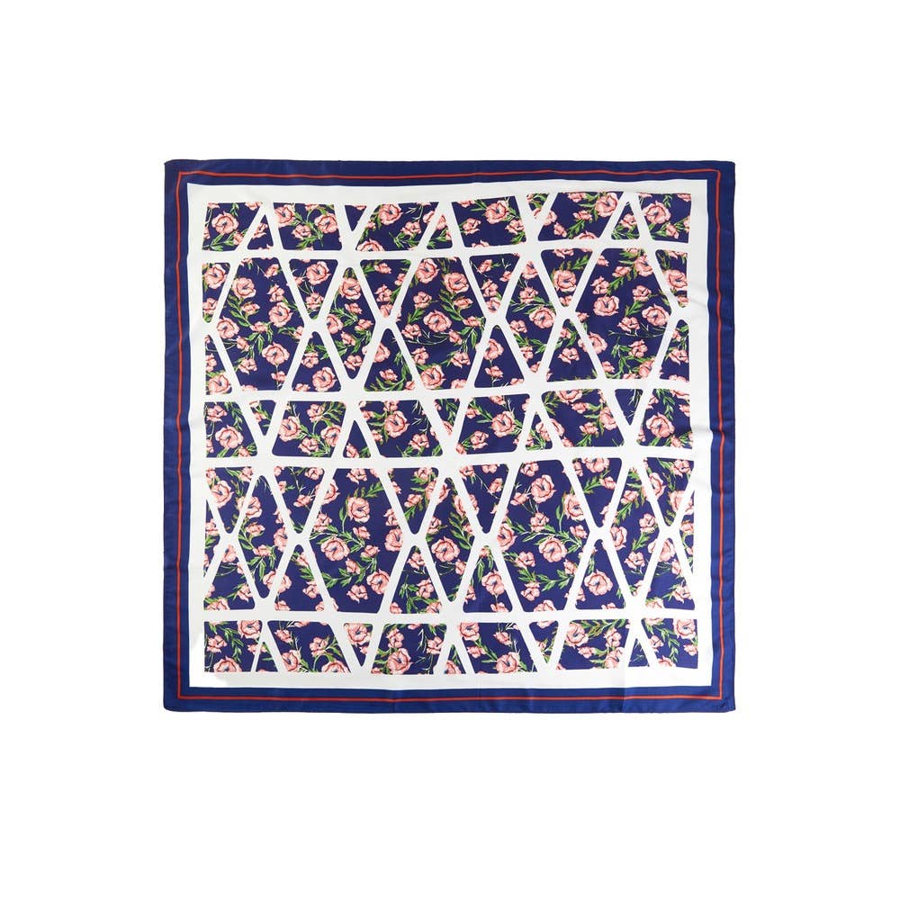 Ditsy Floral Square Scarf
