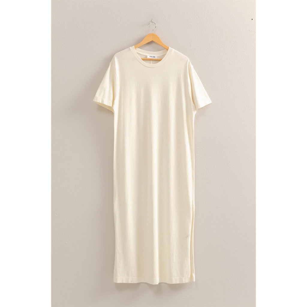 Short-Sleeve T-Shirt Maxi Dress