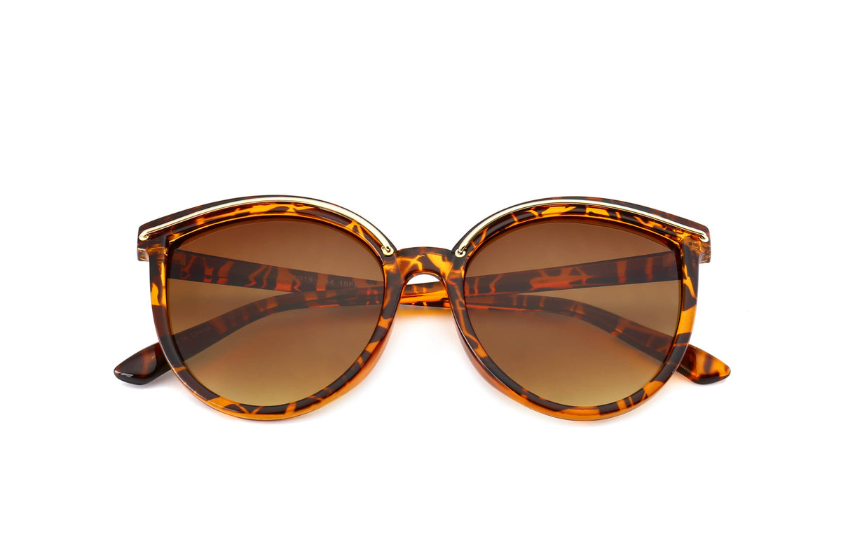 Classic Gold Highbrow Sunglasses