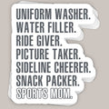 Sports Mom Decal