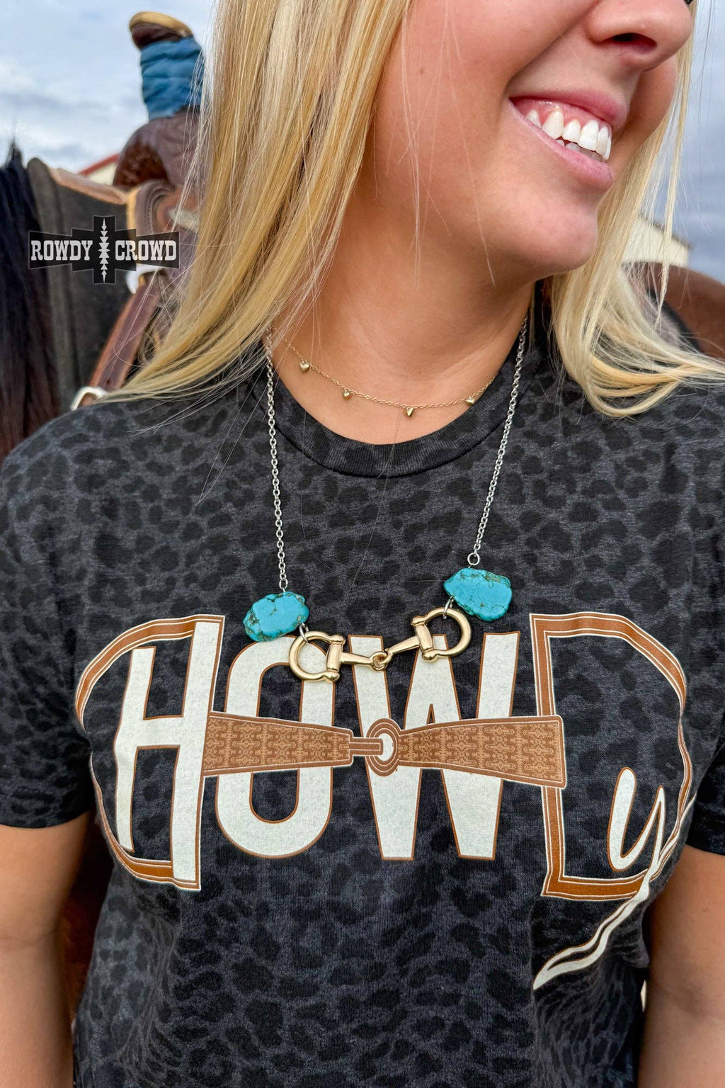 Turquoise Bit Necklace
