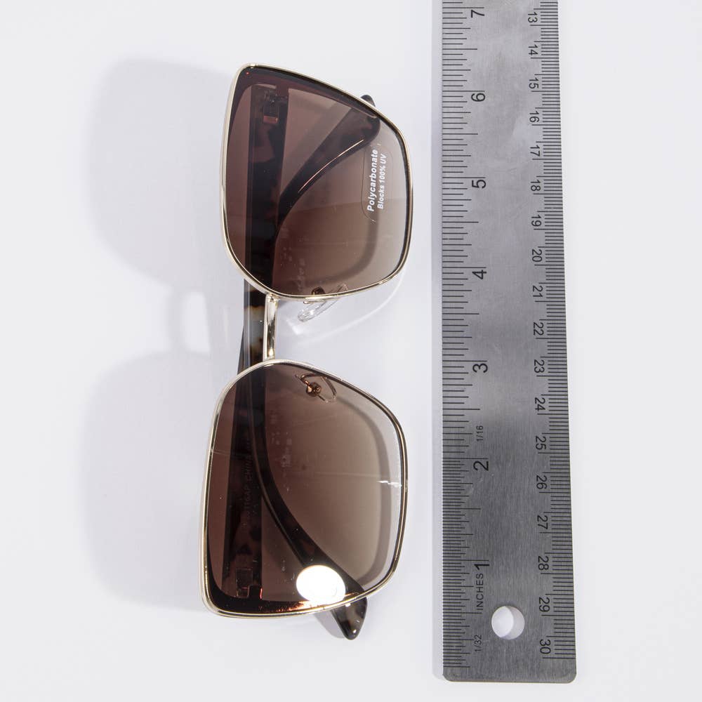 Oversized Square Sunglasses