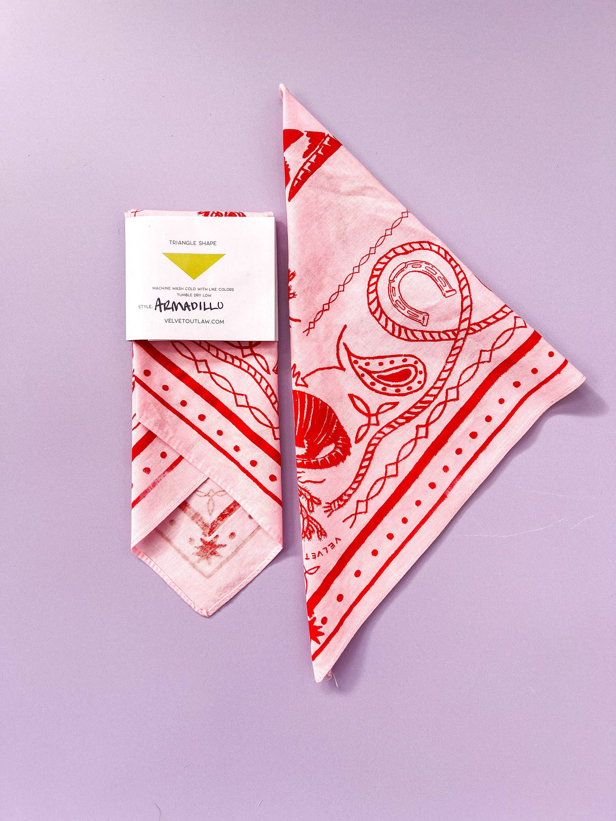 Triangle Armadillo Bandanas