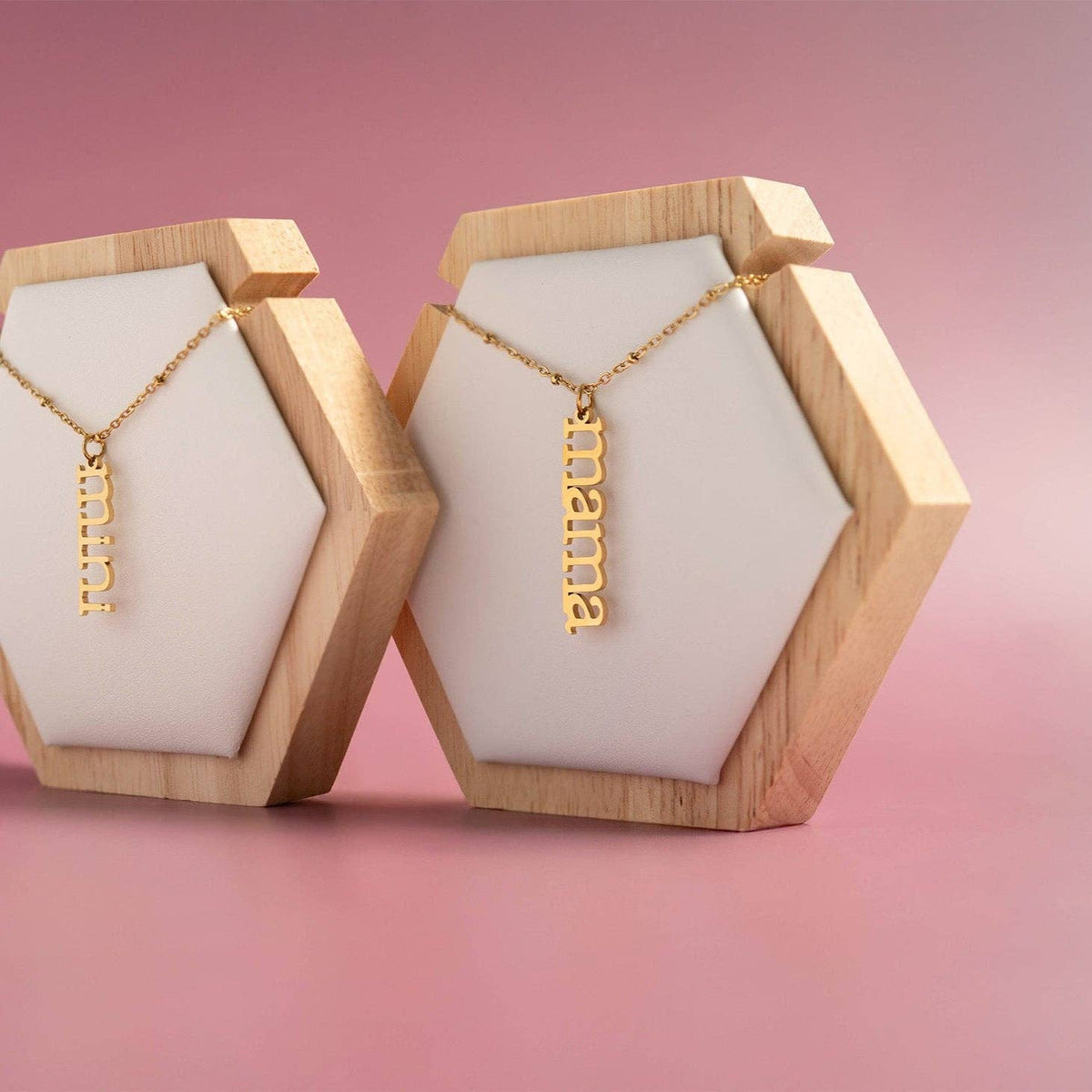 18K Gold PVD Mama Charm