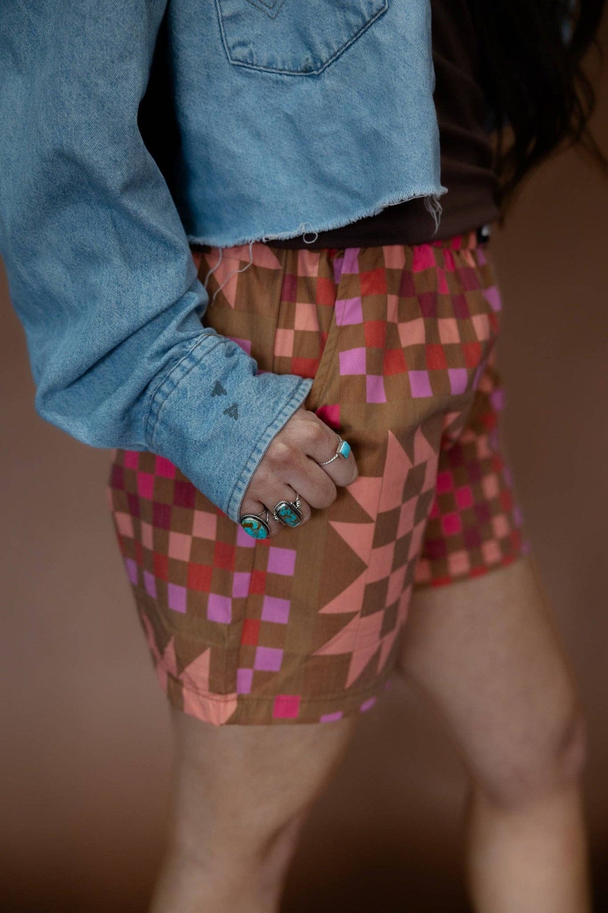 Patch Ya L8ter Shorts