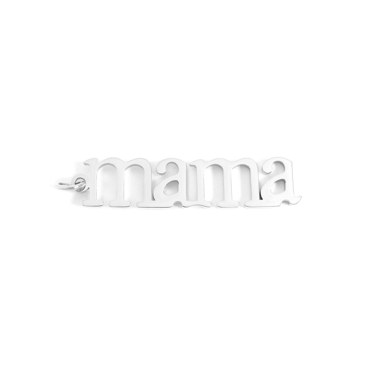 18K Gold PVD Mama Charm