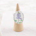 Bluebonnet Oval Ring