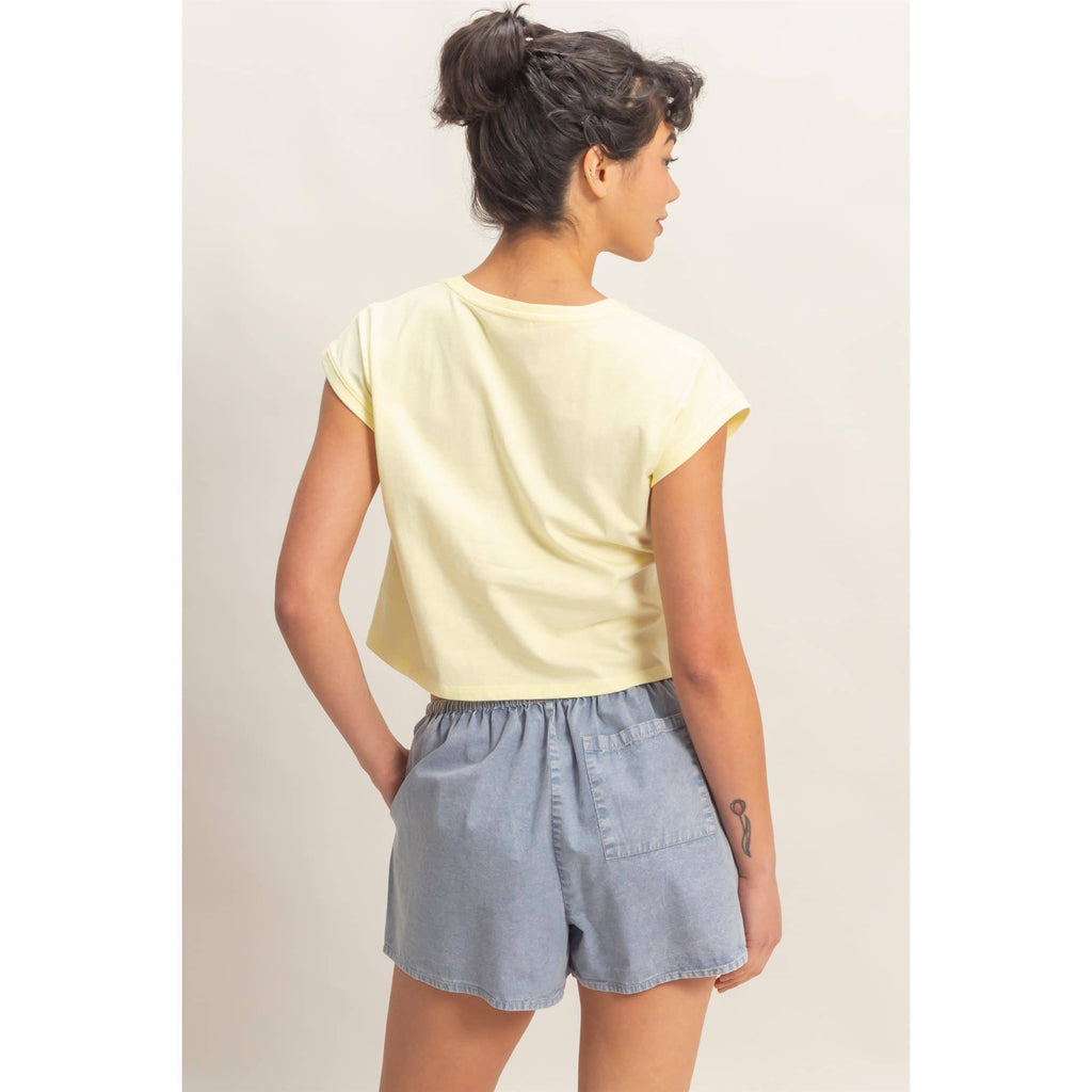 Classic Crew-Neck Sleeveless Top