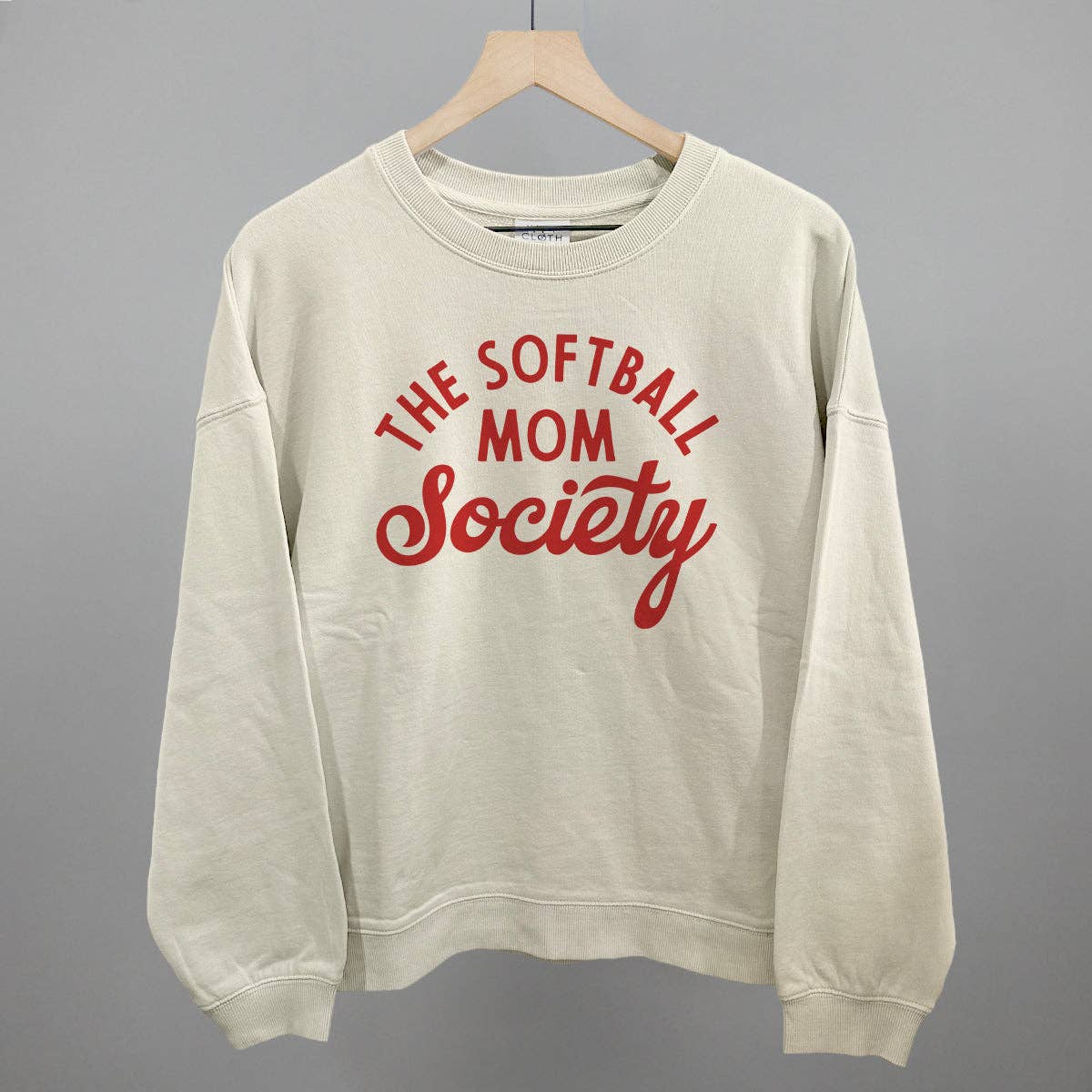 Softball Mom Society Oversized Terry Poncho