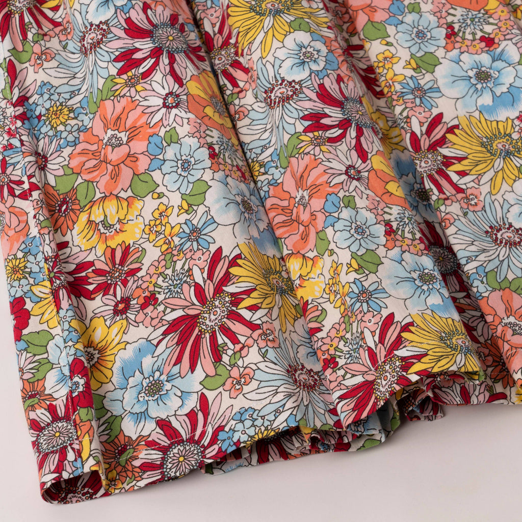 Girls Zinnia Floral Dress