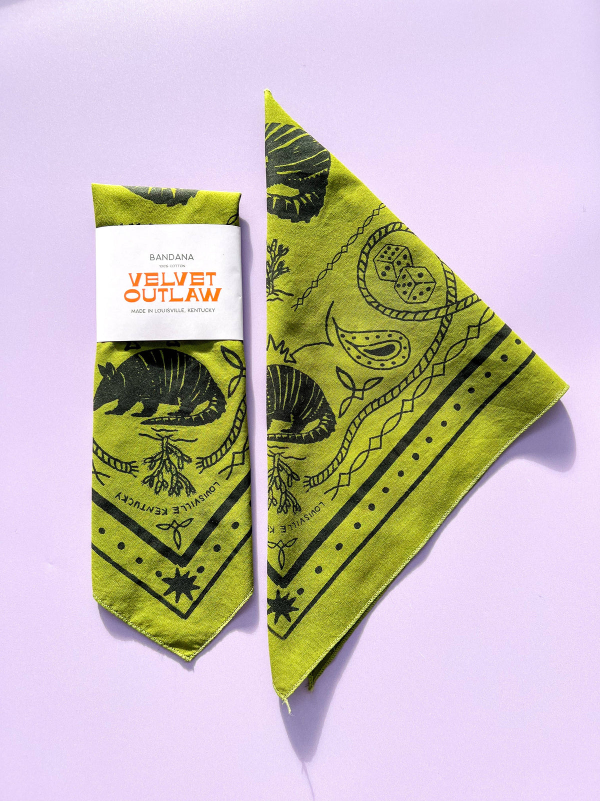 Triangle Armadillo Bandanas