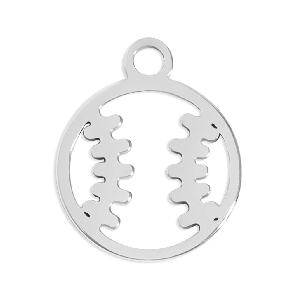 Baseball + Softball Charm