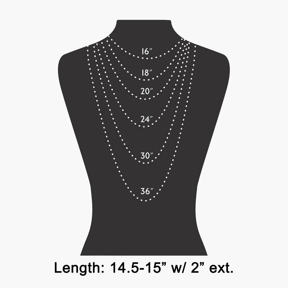 Double Strand Knotted Necklace