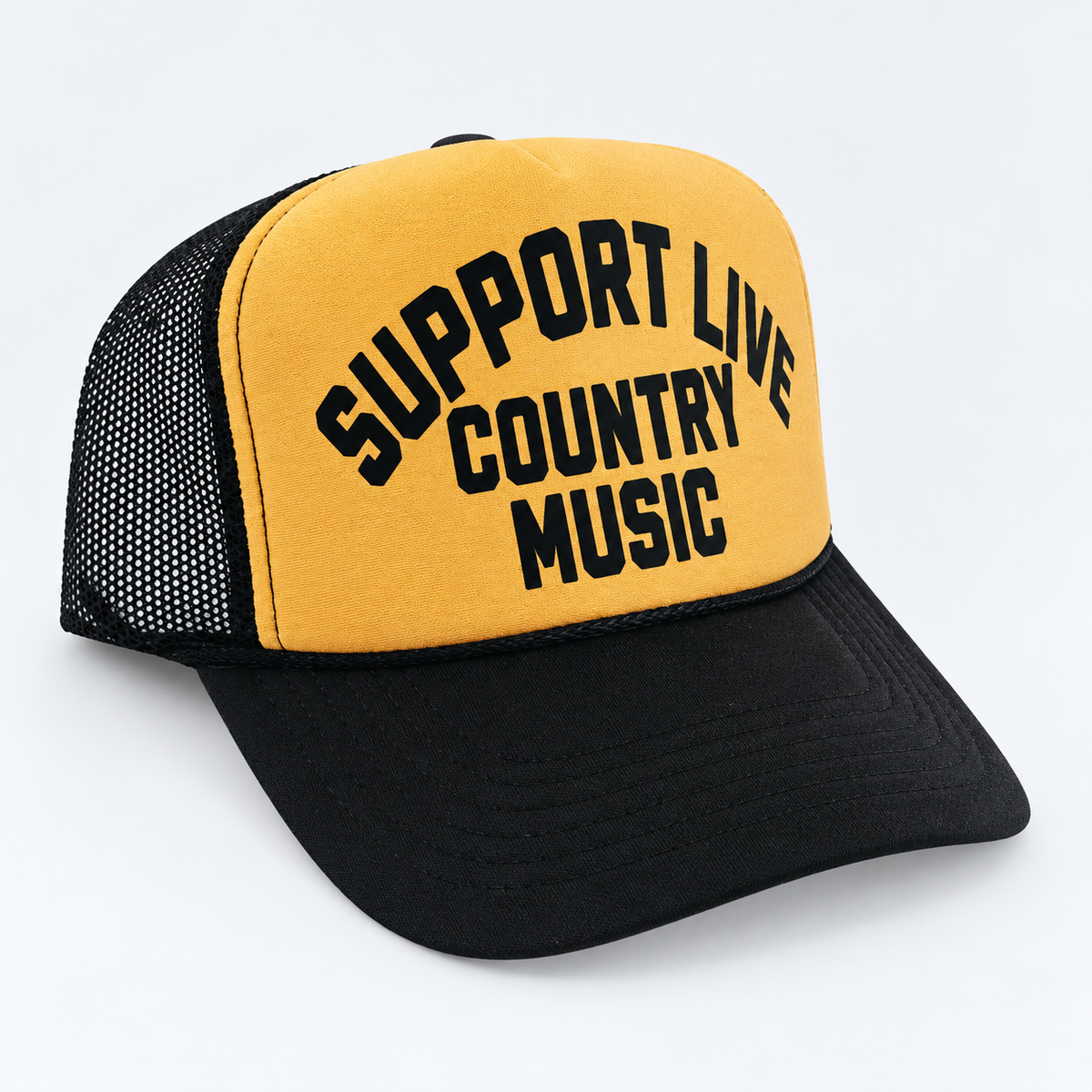 Support Live Country Music Trucker Hat
