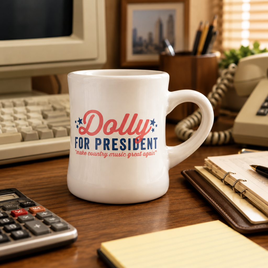 Dolly for President - Diner Mug
