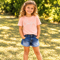Girls Cowgirl Fringe Tee