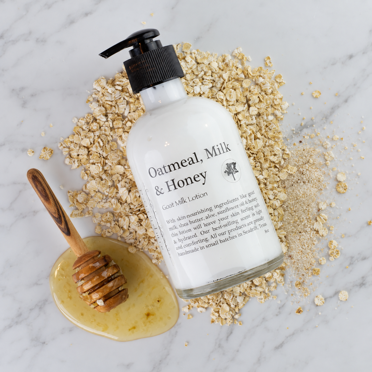 Oatmeal, Milk + Honey Goat Milk Lotion