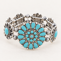 Semi-Stone Concho Bracelet