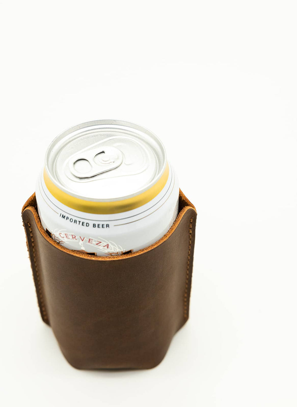 Leather Can Cooler