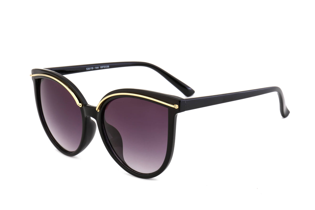 Classic Gold Highbrow Sunglasses