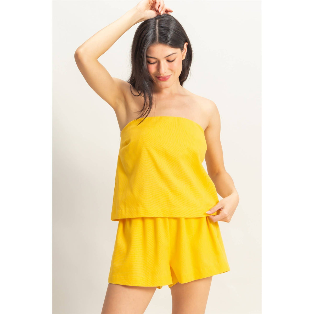 Sunflower Sand-Washed Short Set
