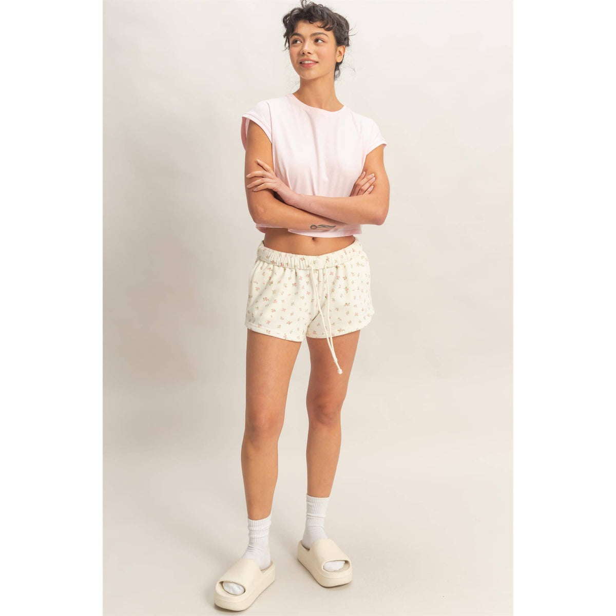 Classic Crew-Neck Sleeveless Top