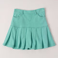 Drop Yoke Pleated Skort