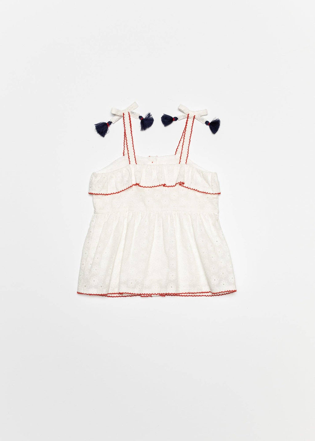 Bubbles Eyelet Top